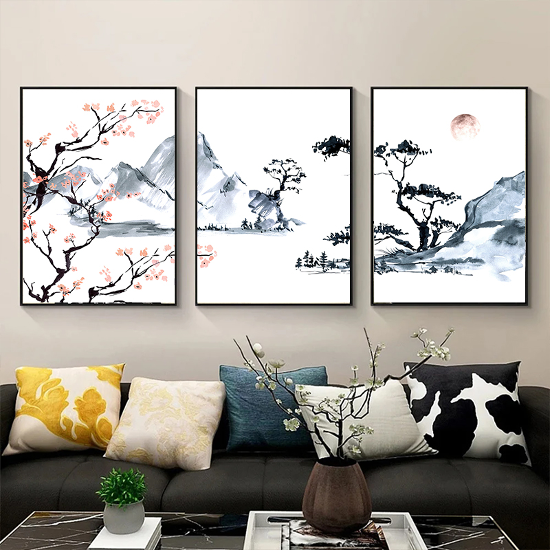 Japanese Lifestyle Home - Japanese Style Cherry Blossom Tree Canvas