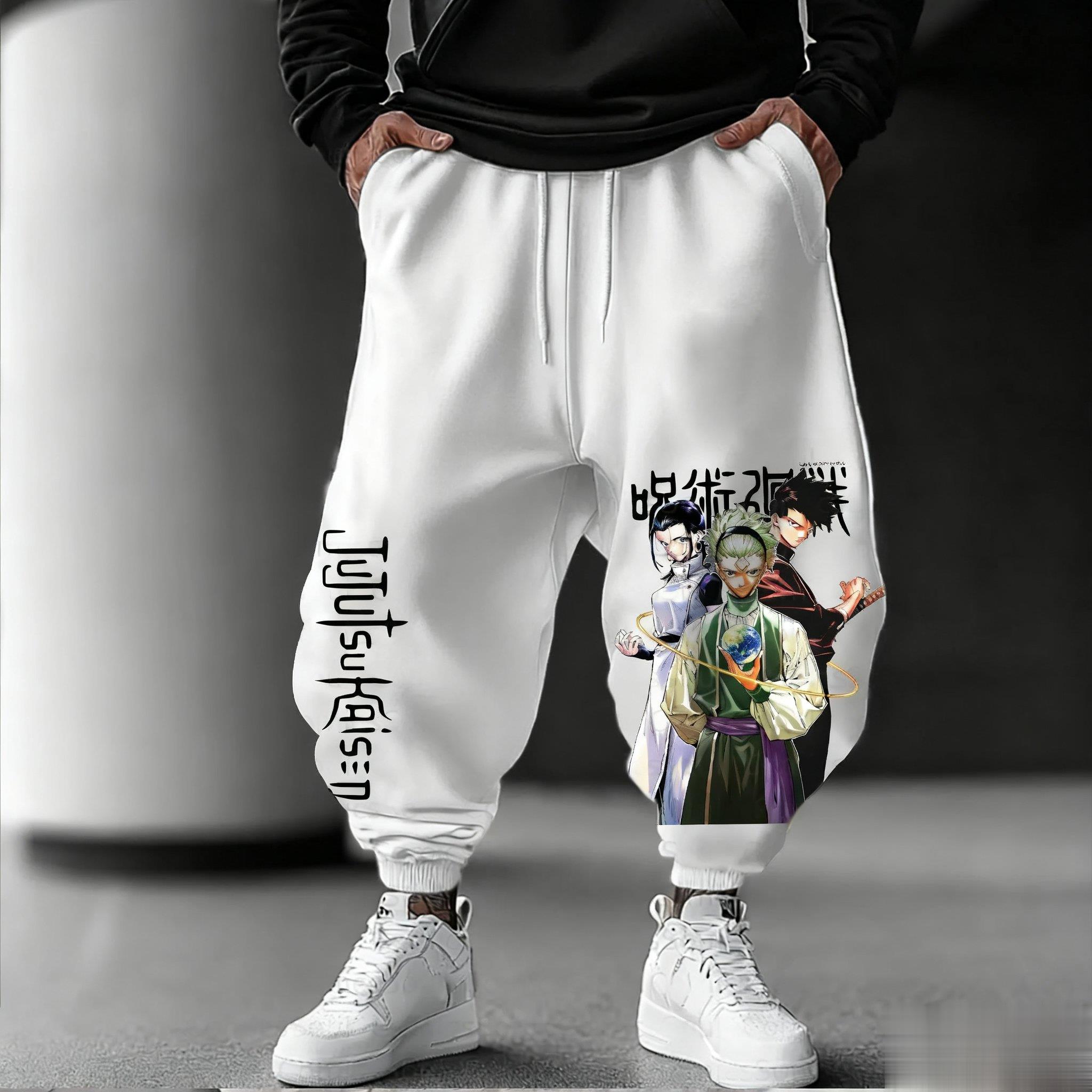 Jujutsu Kaisen Men Jogging Pan - Japan Lifestyle And Culture review and price