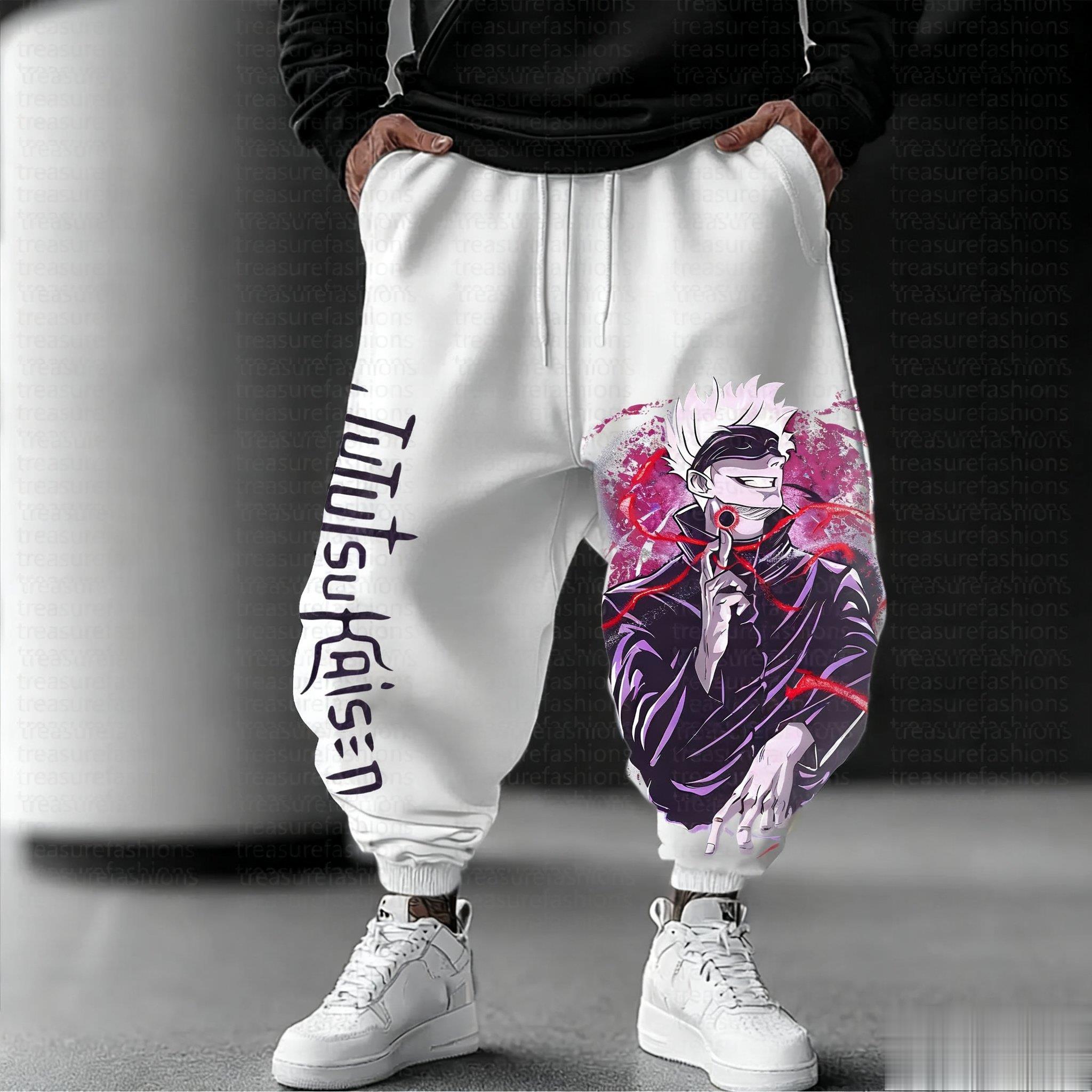 Jujutsu Kaisen Men Jogging Pan - Japan Lifestyle And Culture review and price