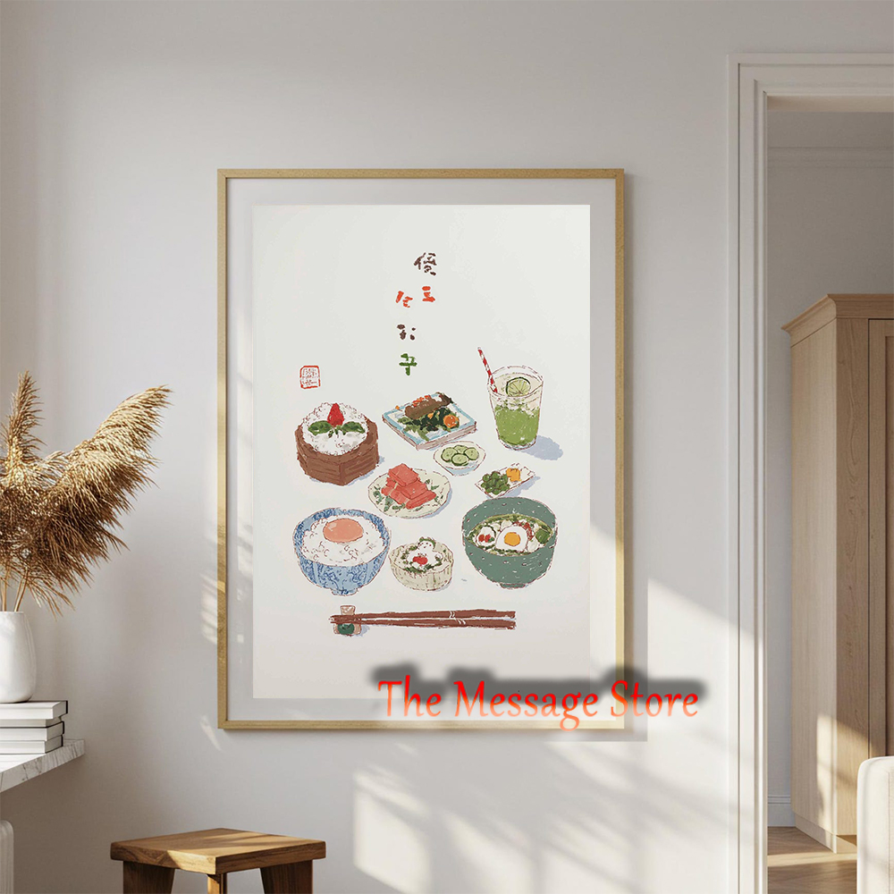 Japanese Food Breakfast Kawaii - Japanese Lifestyle Anime review and price