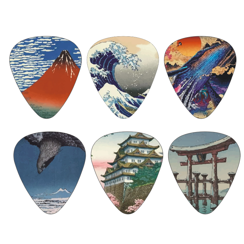 New 12pcs/set  Guitar Picks -  - Japan Lifestyle And Culture review and price