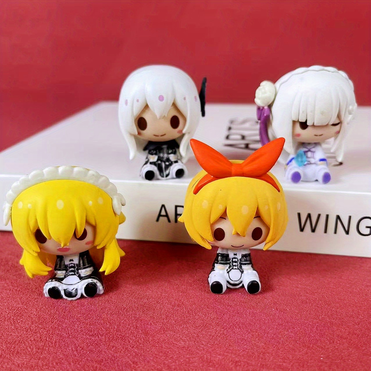 Cartoon Ram Emilia Figure Cute - Japanese Lifestyle Anime review and price
