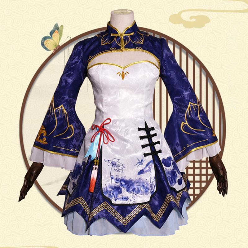 Rem Ram Cosplay Cheongsam Anim - Japanese Lifestyle Anime review and price